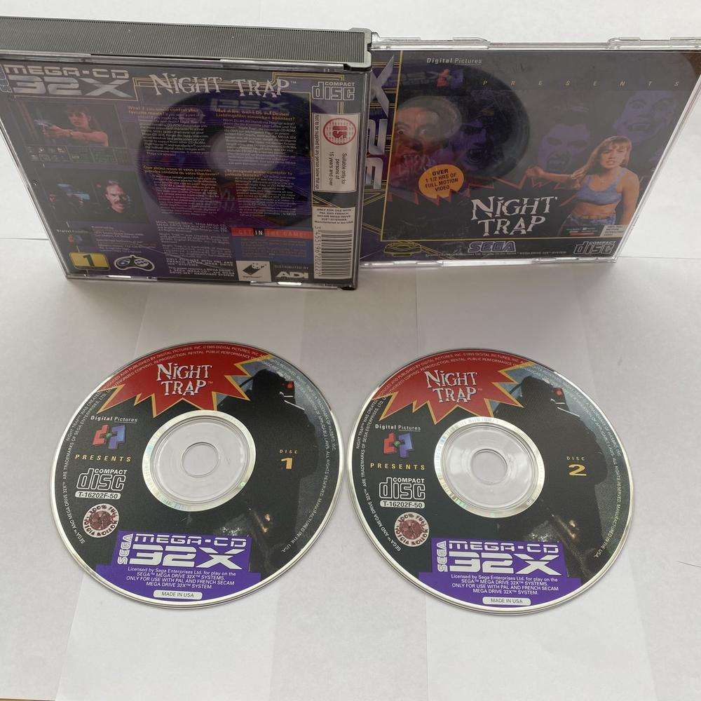Buy Night Trap 32x cd game -@ 8BitBeyond Buy Night Trap 32x cd game -@ 8BitBeyond